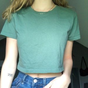 ON HOLD DONT BUY Green urban outfitters top